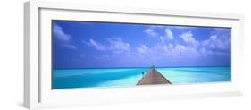 Holiday Island Maldives-null-Framed Photographic Print