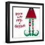 Holiday Legs II-Gina Ritter-Framed Art Print