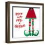 Holiday Legs IV-Gina Ritter-Framed Art Print