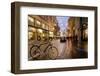 Holiday Lights on Freie Strasse, Basel, Switzerland-Cindy Miller Hopkins-Framed Photographic Print