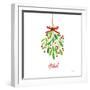 Holiday Mistletoe-Farida Zaman-Framed Premium Giclee Print