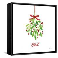 Holiday Mistletoe-Farida Zaman-Framed Stretched Canvas