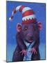 Holiday Mouse-James W. Johnson-Mounted Giclee Print