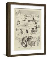 Holiday Notes, Seaside Sketches in Norfolk-Alexander Stuart Boyd-Framed Giclee Print