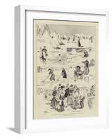 Holiday Notes, Seaside Sketches in Norfolk-Alexander Stuart Boyd-Framed Giclee Print