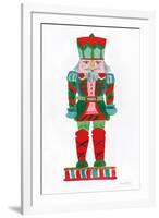 Holiday Nutcrackers V-Farida Zaman-Framed Art Print