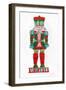 Holiday Nutcrackers V-Farida Zaman-Framed Art Print