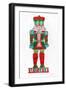 Holiday Nutcrackers V-Farida Zaman-Framed Art Print