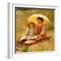 Holiday (Oil on Canvas)-Harold Harvey-Framed Giclee Print