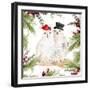 Holiday Owls-Lanie Loreth-Framed Art Print