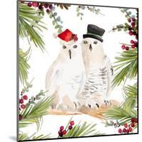 Holiday Owls-Lanie Loreth-Mounted Art Print