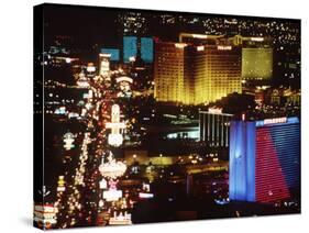 Holiday Page Las Vegas at Night, 1997-null-Stretched Canvas