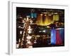 Holiday Page Las Vegas at Night, 1997-null-Framed Photographic Print