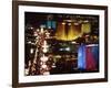 Holiday Page Las Vegas at Night, 1997-null-Framed Photographic Print