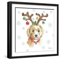 Holiday Paws VI-Beth Grove-Framed Art Print