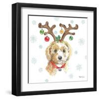 Holiday Paws VI-Beth Grove-Framed Art Print