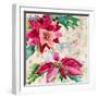 Holiday Poinsettia I-Patricia Pinto-Framed Art Print