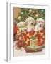 Holiday Puppies-William Vanderdasson-Framed Giclee Print