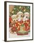 Holiday Puppies-William Vanderdasson-Framed Giclee Print