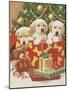 Holiday Puppies-William Vanderdasson-Mounted Giclee Print