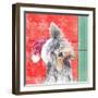 Holiday Puppy III-Patricia Pinto-Framed Art Print