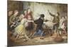 Holiday Riots Or the Muckley Children at Play, c.1869-William Jabez Muckley-Mounted Giclee Print