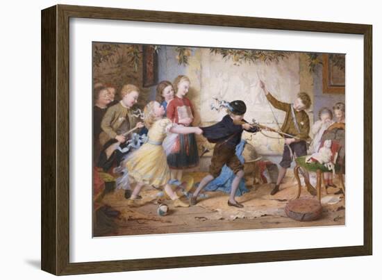 Holiday Riots or the Muckley Children at Play-William Jabez Muckley-Framed Giclee Print