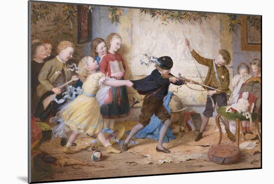 Holiday Riots or the Muckley Children at Play-William Jabez Muckley-Mounted Giclee Print