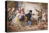 Holiday Riots or the Muckley Children at Play-William Jabez Muckley-Stretched Canvas