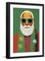 Holiday Santa-Treechild-Framed Giclee Print