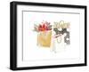 Holiday Shopping Bags I-Lanie Loreth-Framed Art Print