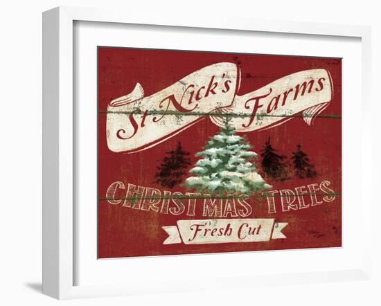 Holiday Signs IV-Wellington Studio-Framed Art Print