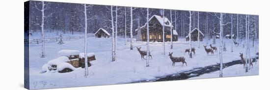 Holiday Silence-Jeff Tift-Stretched Canvas