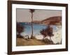 Holiday sketch at Coogee-Tom Roberts-Framed Premium Giclee Print