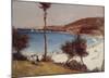 Holiday sketch at Coogee-Tom Roberts-Mounted Premium Giclee Print