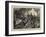 Holiday Sketches, a Halt for Water During an Ascent of Snowdon-Edward John Gregory-Framed Giclee Print