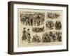 Holiday Sketches at Scarborough-null-Framed Giclee Print