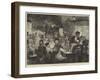 Holiday Sketches, on the Boulevards in Paris-Frederick Barnard-Framed Giclee Print