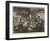 Holiday Sketches, on the Boulevards in Paris-Frederick Barnard-Framed Giclee Print