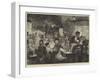 Holiday Sketches, on the Boulevards in Paris-Frederick Barnard-Framed Giclee Print