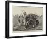 Holiday Sketches on the Continent, an Artist and His Admirers-null-Framed Giclee Print