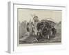 Holiday Sketches on the Continent, an Artist and His Admirers-null-Framed Giclee Print