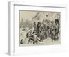 Holiday Sketches, Tourists in Spain Visiting the Gipsy Caves at Granada-Frederick Barnard-Framed Giclee Print