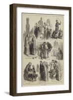 Holiday Sketches-Ebenezer Newman Downard-Framed Giclee Print