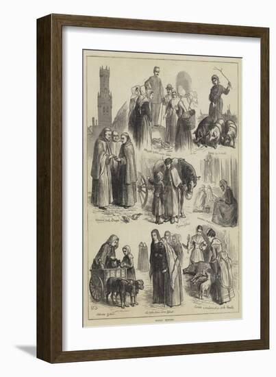 Holiday Sketches-Ebenezer Newman Downard-Framed Giclee Print