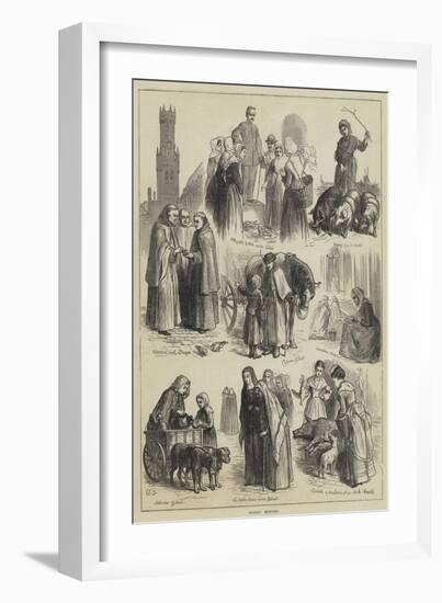 Holiday Sketches-Ebenezer Newman Downard-Framed Giclee Print