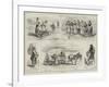 Holiday Sketches-null-Framed Giclee Print