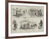 Holiday Sketches-null-Framed Giclee Print