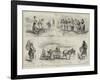 Holiday Sketches-null-Framed Giclee Print