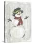 Holiday Snowman-PI Studio-Stretched Canvas